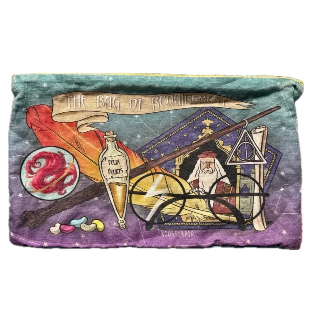 Large Harry Potter Zipper “Bag of Requirement” - Picture 1 of 5